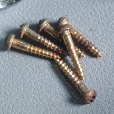 Vintage 70's George Washburn guitar tuning peg / tuner set 3L + 3R ULTRA RARE image 4