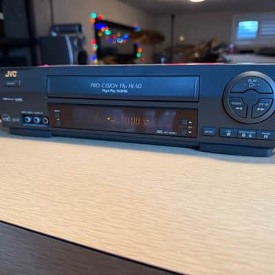 JVC Pro-cision 19u Head Plug & Play VCR VHS HR-A56U 4 Head SQPB Tested-Works!! image 3