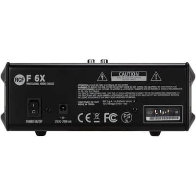 RCF F6-X 6-Channel Mixer with Multi-FX image 5