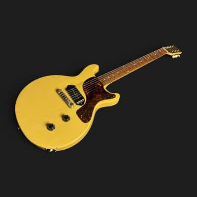 Gibson Custom Shop Les Paul Junior 1958 Doublecut Reissue VOS 2019 - TV Yellow - VIDEO image 4