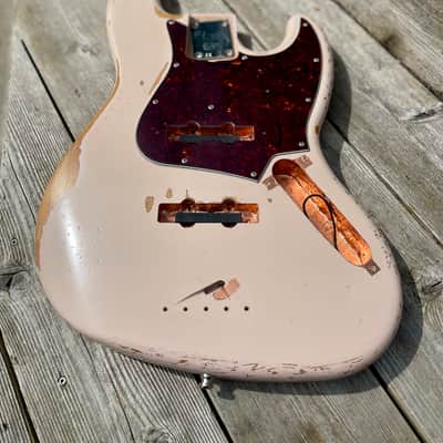 Fender Flea jazz bass body 2020 - Shell Pink image 2