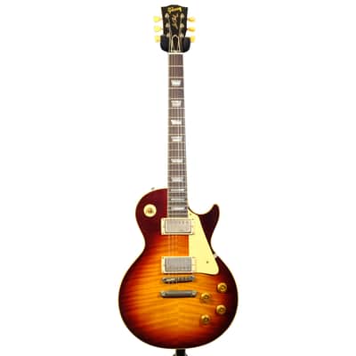 Gibson Custom Shop 1959 Les Paul Standard Reissue Brazilian Rosewood Murphy Lab Ultra Light Aged - Aged Dark Cherry Burst image 3