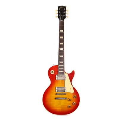 Gibson Custom Shop 1958 Les Paul Reissue Washed Cherry Sunburst VOS image 2