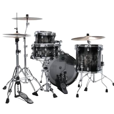 Tama WBS30RS-MPB Starclassic Walnut/Birch Lacquer Shell Kit 3 pcs - Molten Platinum Burst/Chrome HW image 6