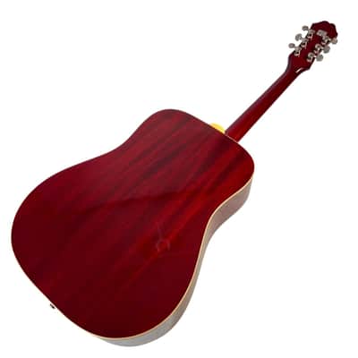 2010 Epiphone Hummingbird HS - Cherry Sunburst image 14