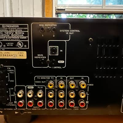 Pioneer VSX-604S 1995 with Remote image 10