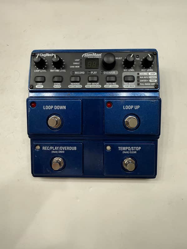 Digitech JML2 Jamman Stereo Looper / Phrase Sampler Guitar Effect Pedal + PSU image 1