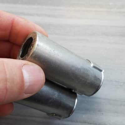 Elco Pair (2) Tube Shields EL84 9-pin J-Slot J60-TS103U03 Vintage Vacuum 1950s-1960s image 7