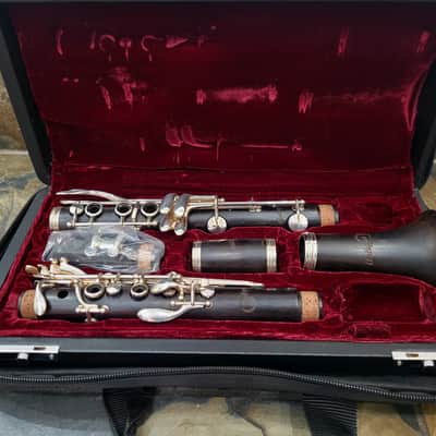 Antigua Winds CL3230S Backun Bb Grenadilla Clarinet w/ Silver Plated Keys & Case image 1