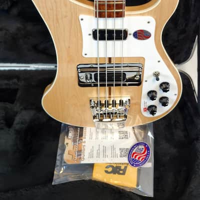 Rickenbacker 4003 Mapleglo (Natural) Electric Bass, Stereo, w/HSC image 3
