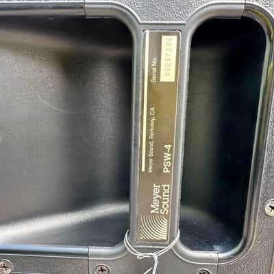 MEYER SOUND PSW-4 SELF POWERED SUBWOOFER #AV6751 (LOT OF 2) THS image 17