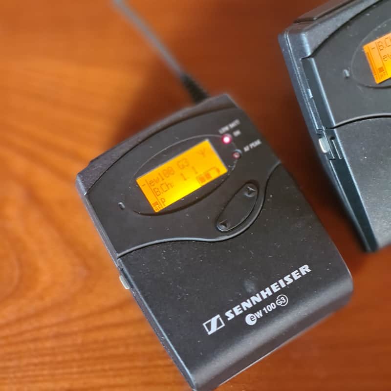 Sennheiser SK100 Transmitter + EK100 True Diversity Receiver (780–822 MHz) + Camera Shoe image 1