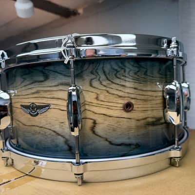 Tama Star Walnut 14x6.5" Snare Drum - Indigo Japanese Sen Burst image 9
