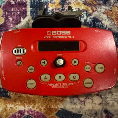 Boss VE-5-RD Vocal Performer 2012 - Present - Red image 1