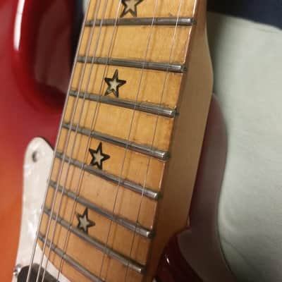 Fender Richie Sambora Signature Stratocaster 1993 - Cherry Sunburst image 15