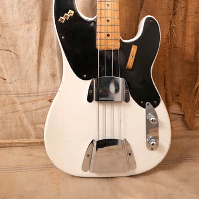 Fender Precision Bass 1952 - White - Refin image 6