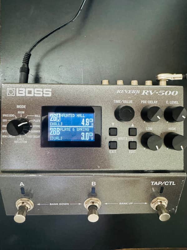 Boss RV-500 Reverb 2017 - Present - Black image 1