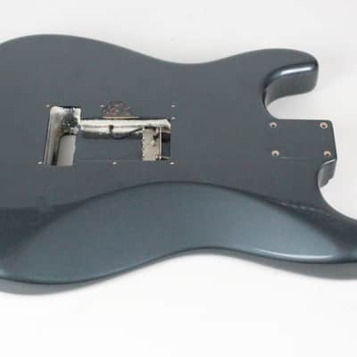 2009 Vintage Fender Custom Shop Stratocaster Custom Classic Charcoal Frost Metallic Alder Body w/COA USA Strat image 15