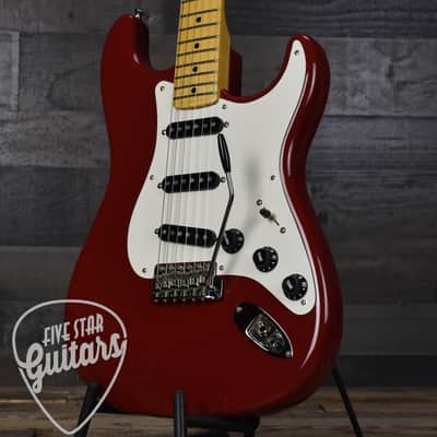 Mint Fender Custom Shop LTD 70th Anniversary '54 Stratocaster NOS - Dakota Red with Hard Shell Case image 12
