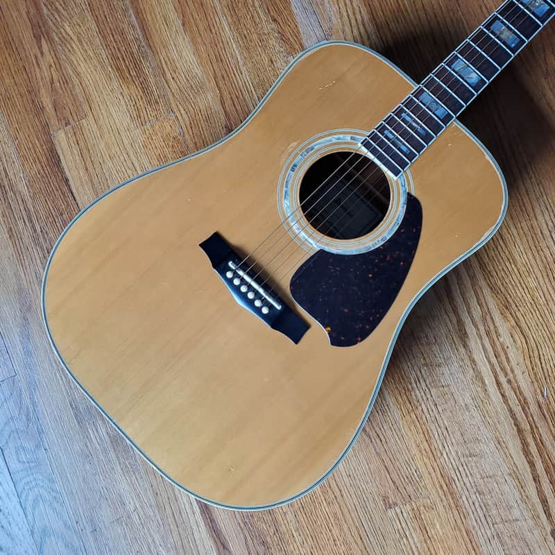 Ibanez V380 Dreadnought Acoustic Vintage Deluxe Guitar || Handmade