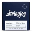 Stringjoy SJ-NW1150W3 Balanced Medium Gauge Signatures (11-50) Nickel Wound Electric Guitar Strings