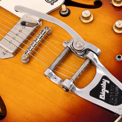 1995 Epiphone Casino-JL John Lennon Edition Pre-Elitist w/ Bigsby & Hangtag, Japan Terada image 9