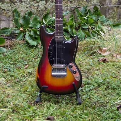 Fender Mustang Guitar with Rosewood - 1978 - Sunburst imagen 1