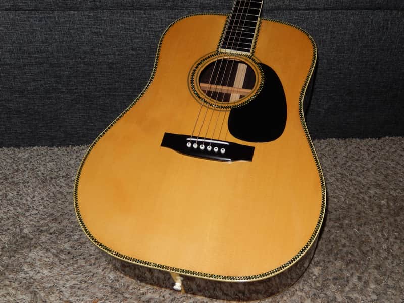 MADE IN JAPAN 1979 - MORALES M500 - VERY UNIQUE - MARTIN D45 STYLE