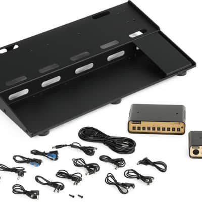 Friedman Tour Pro 1524 Platinum Pack 15-inch x 24-inch Pedalboard with Buffer Bay and Power Grid 10 (TP1524PlatV2d1) image 1