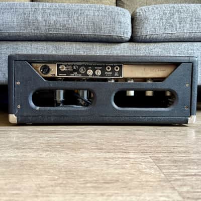 Fender Bassman 2-Channel 50-Watt 2x12" Piggyback Guitar Amp 1964 - 1966 Black Panel image 18