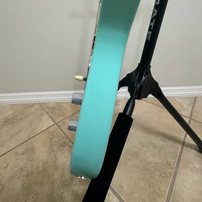 Houston Custom Guitars HCG Standard 3L Thinline T-style Guitar 2020's - Blue-Green image 11