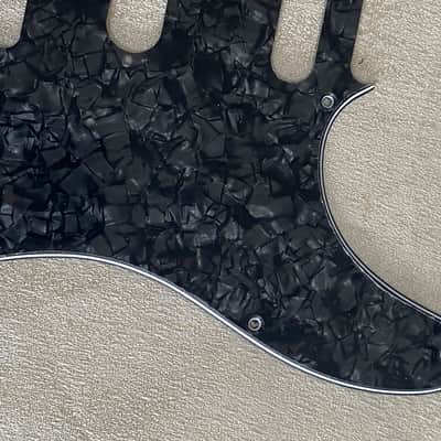 Custom Guitar Pickguard For Fender Telecaster Nashville Tele,4 Ply Black Pearl image 4