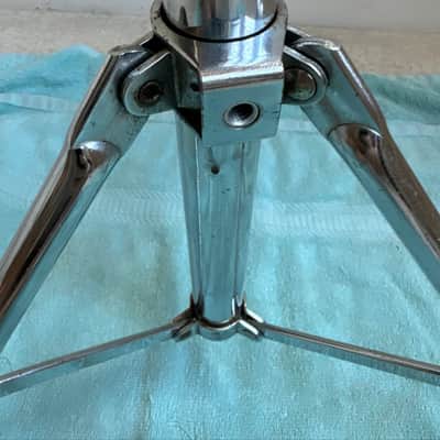 Ludwig Vintage Drum Throne 3 Leg Base Part - Lot #4 70s 80s - Chrome image 6