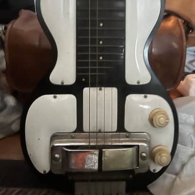 Rickenbacker Electro Model B Lap Steel 1946 - 1955 - Black with White Plates image 2
