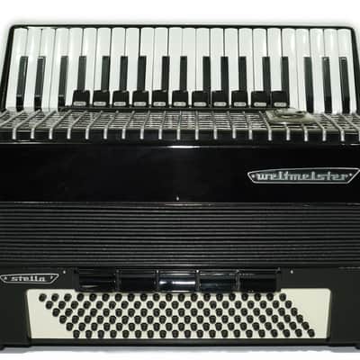 Weltmeister Stella Accordion 120 Bass, German Full Size Keyboard Piano Accordian, New Straps and Soft Bag for Gift, 2703 image 4