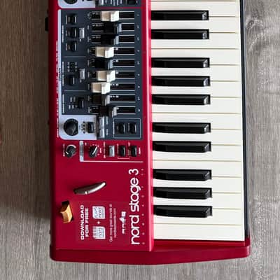 Nord Stage 3 SW73 Compact 73-Key Semi-Weighted Digital Piano 2017 - Present - Red image 2