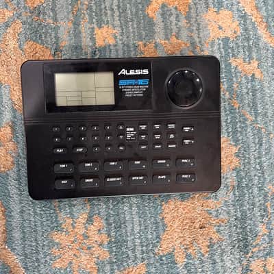 Alesis SR-16 Drum Machine 2010s - Black image 3