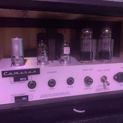 Cameron Mini CCV 6V6 20 watt prototype amp 2019 image 4