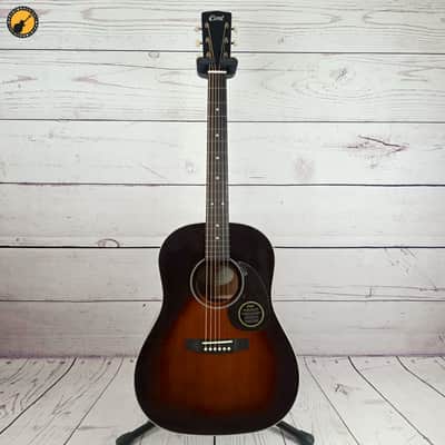 Ovation 1711 Standard Balladeer Red Sunburst Acoustic Guitar