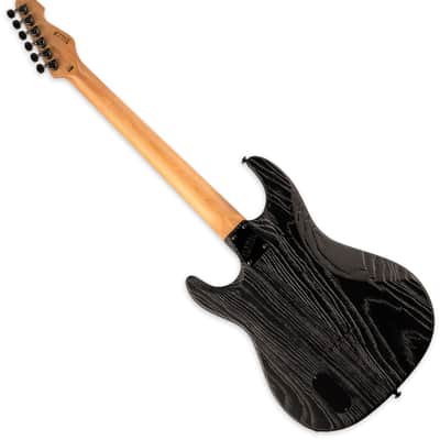 ESP LTD SN-1 Electric Guitar Black Blast image 2