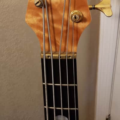 1996 Alembic Stanley Clarke 5 String Bass w/ Original Hard Shell Case image 3