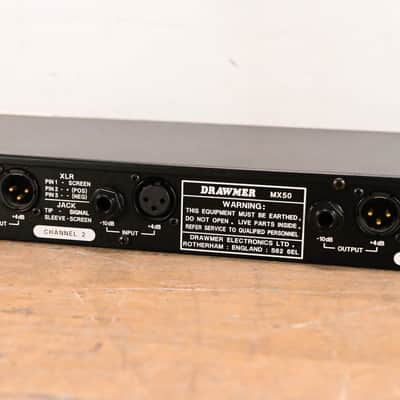 Drawmer MX50 Dual-Channel De-Esser (Full & Split-Band) CG01XP4 image 8
