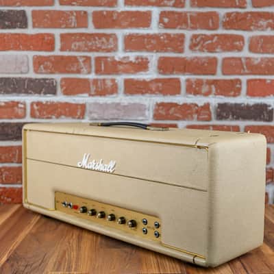 Marshall JMP Model 1987 Lead MKII 50 Watt Guitar Head 1976 Fawn image 4