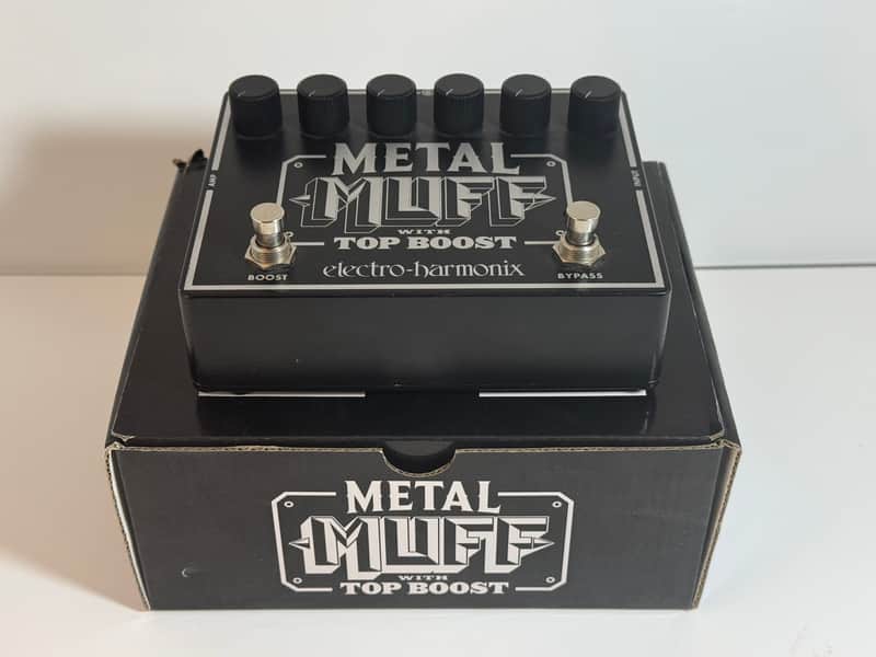 Electro-Harmonix Metal Muff Distortion with Top Boost 2006 - Present - Black image 1