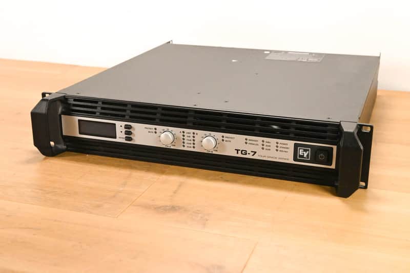 Electro-Voice (EV) TG-7 Tour-Grade Stereo Power Amplifier CG01YB7 image 1