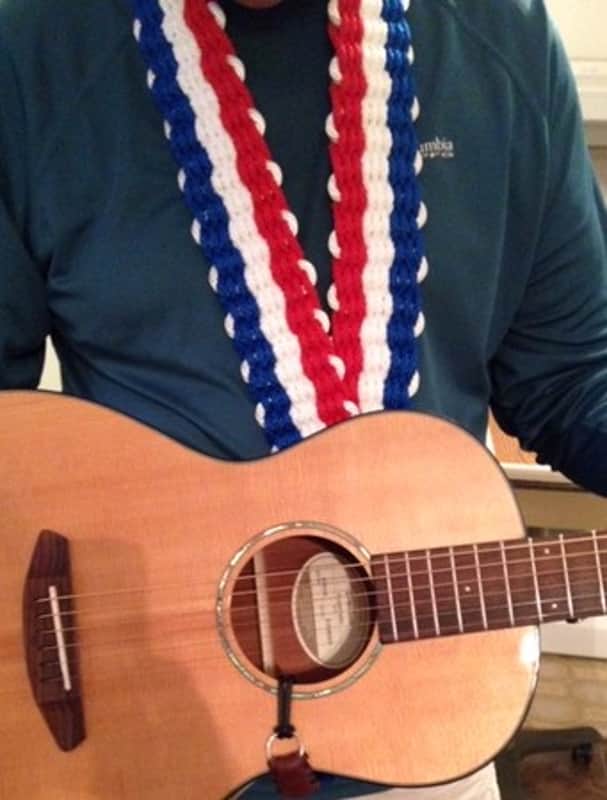 Willie Nelson style guitar strap 2019 image 1