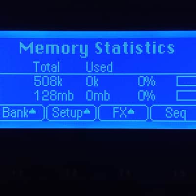 New blue lcd display for all Emu's E and Ultra series - E4 / Ultra series / E4k / E5000 / E5000 Ultra / E64 / E6400 / E6400 Ultra / E4XT / E-Synth / E-Synth Rack (for destinations outside of those specified, please write to me) image 3