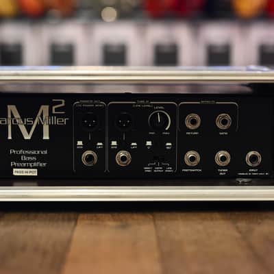 SWR M2 Marcus Miller Preamp in metallic Blue with case image 9