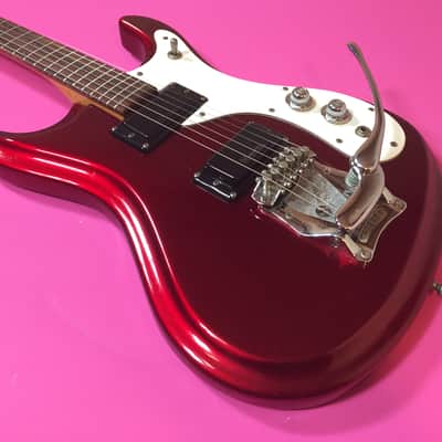 Mosrite Mark V 1967 Candy Apple Red image 5