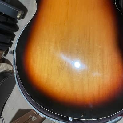 Gretsch 6124 Single Anniversary 1958 - 1959 - Shaded Golden Sunburst image 8